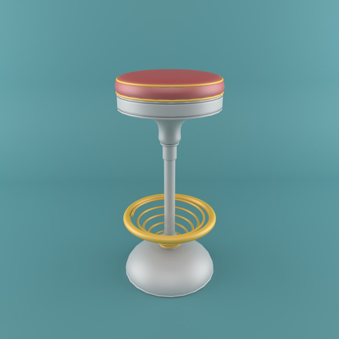 3D Model Stool - TurboSquid 1407833