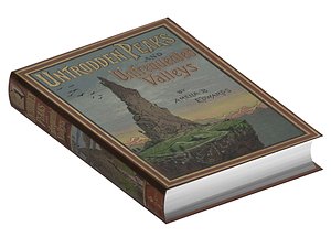3D book model