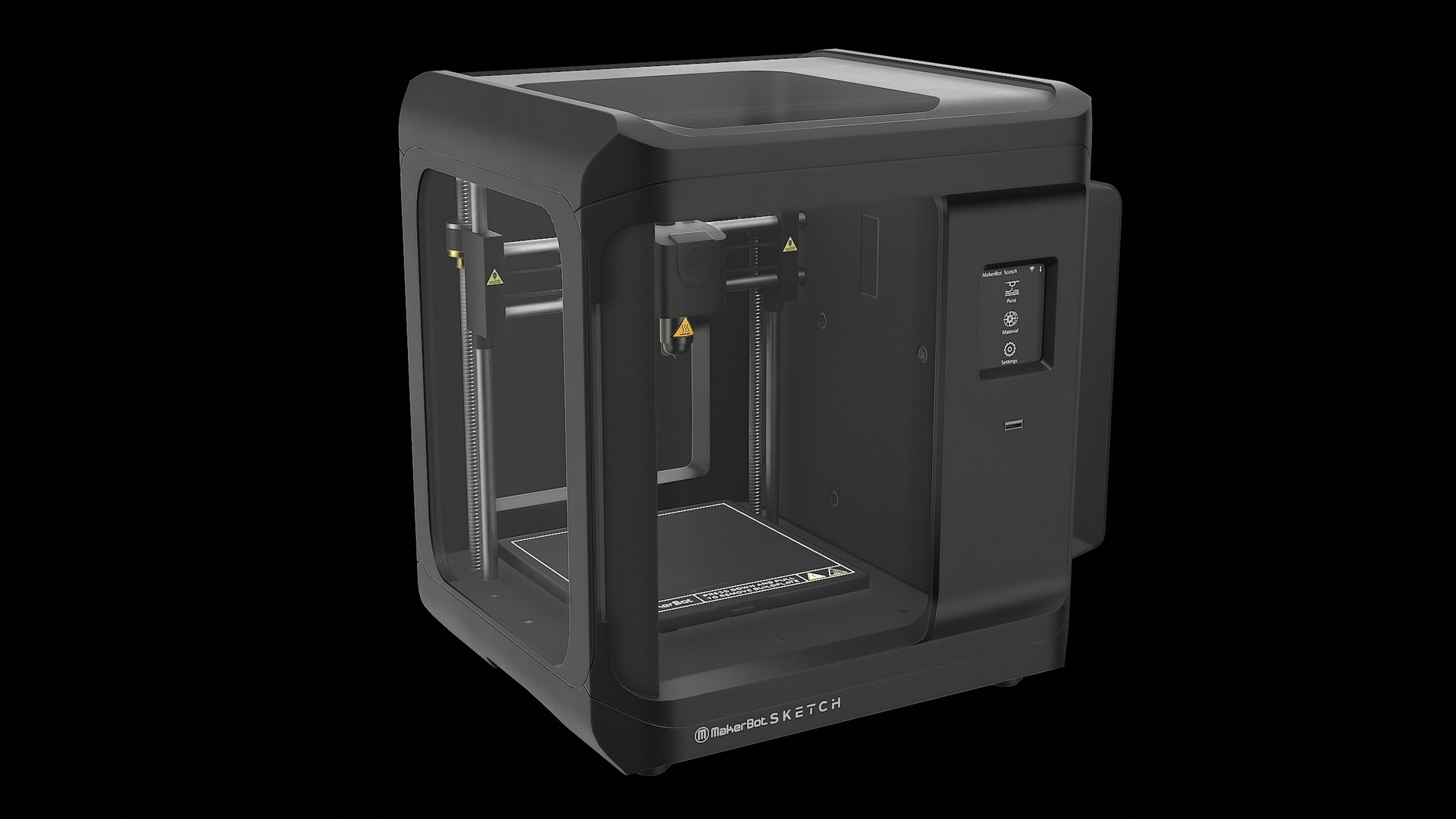 MakerBot Sketch 3D Printer Model - TurboSquid 2318444