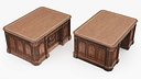 Oval Office Presidential Desk Brown