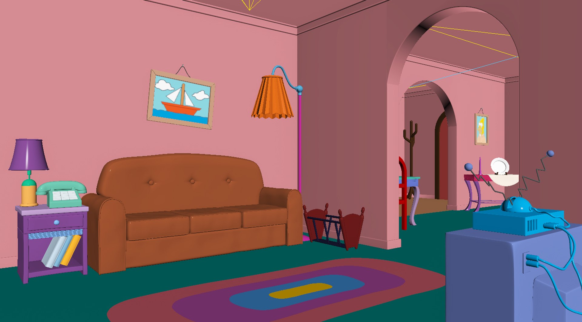 Simpson Livingroom Max