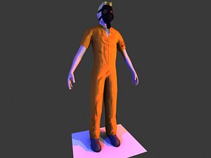 free prisoner gas mask 3d model
