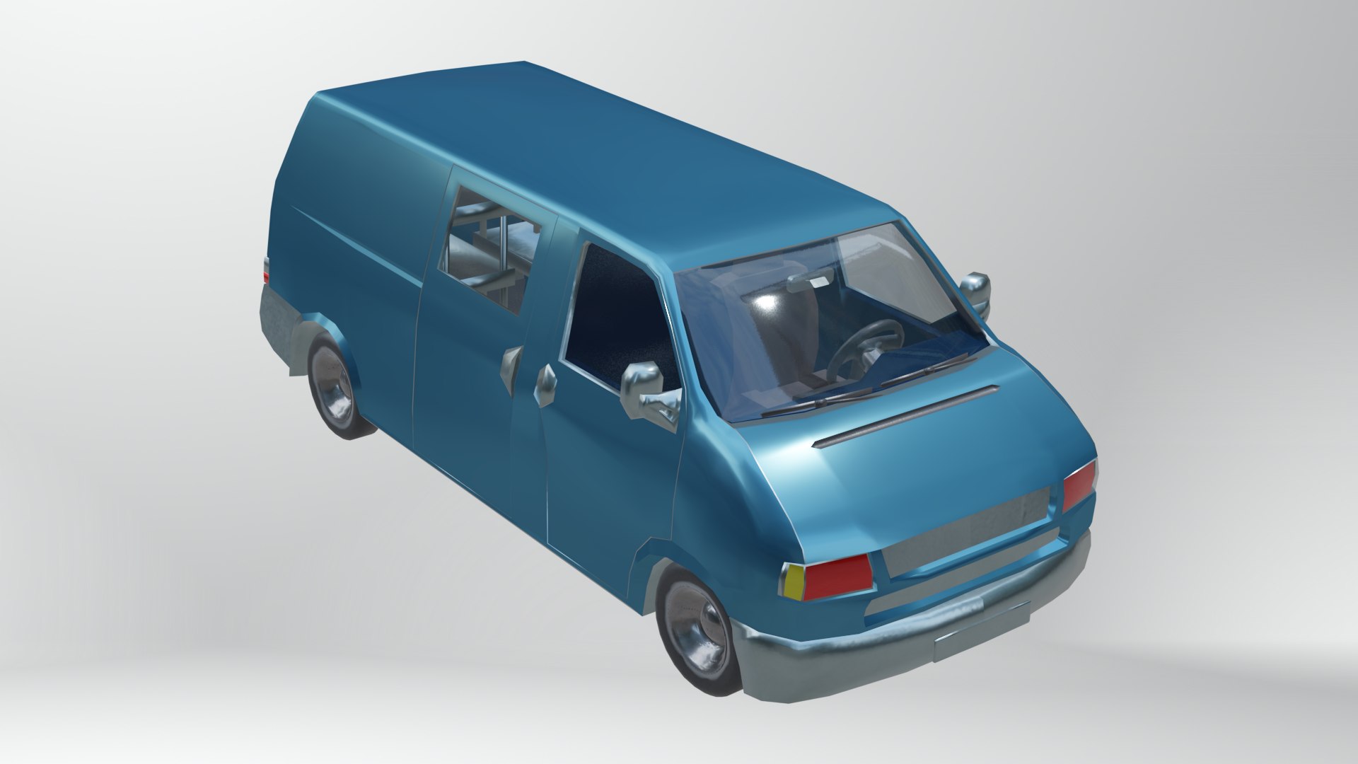 3D Van model - TurboSquid 1997087