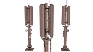3D Communication Antenna model