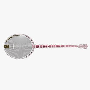 3D Banjo model