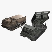Multiple Launch Rocket System M270 --186--