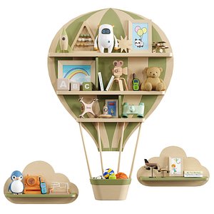 3D Children Room Set 16 Fly Set