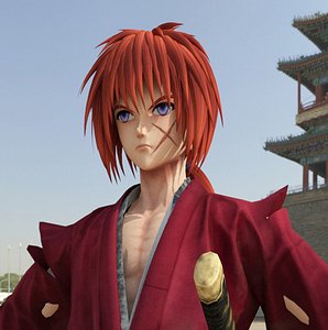 Samurai X - Himura Henshin 3D model