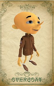 3d pz3 figures overcoat buratino