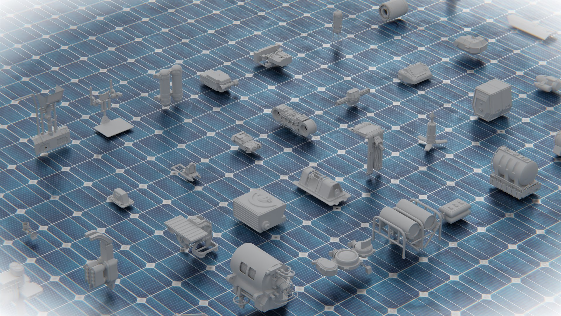 3D Scifi Various Kitbash - TurboSquid 2137279