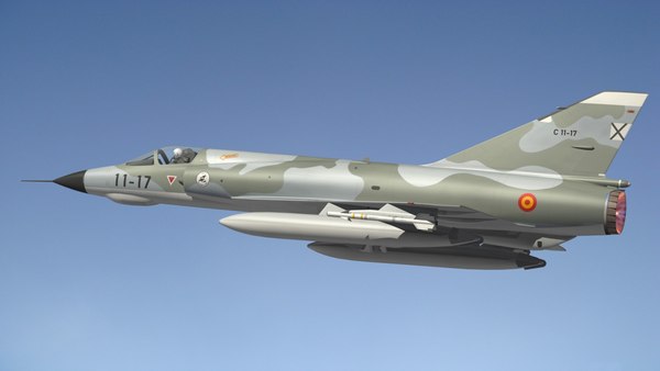 modelo 3d Dassault Mirage III - TurboSquid 1832290