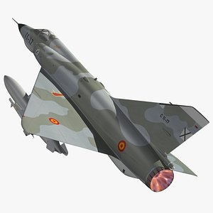 Dassault Mirage III 3D model