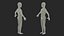 Mannequin Child Black Rigged for Maya