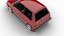 Honda City R 1985 3D-Modell