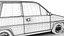 Honda City R 1985 3D-Modell
