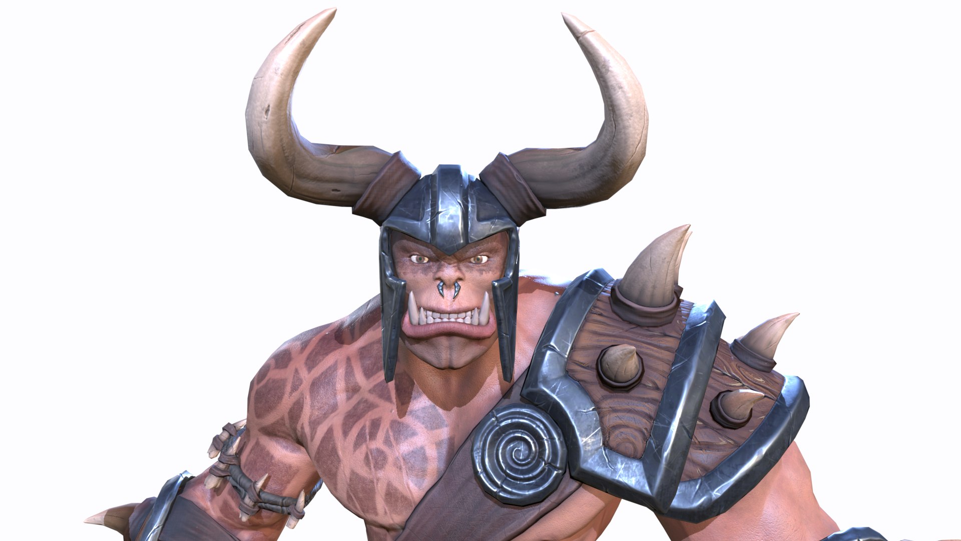 3d Model Orc Bull Turbosquid 1966173