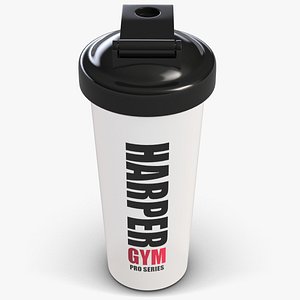 3d model sport water bottle