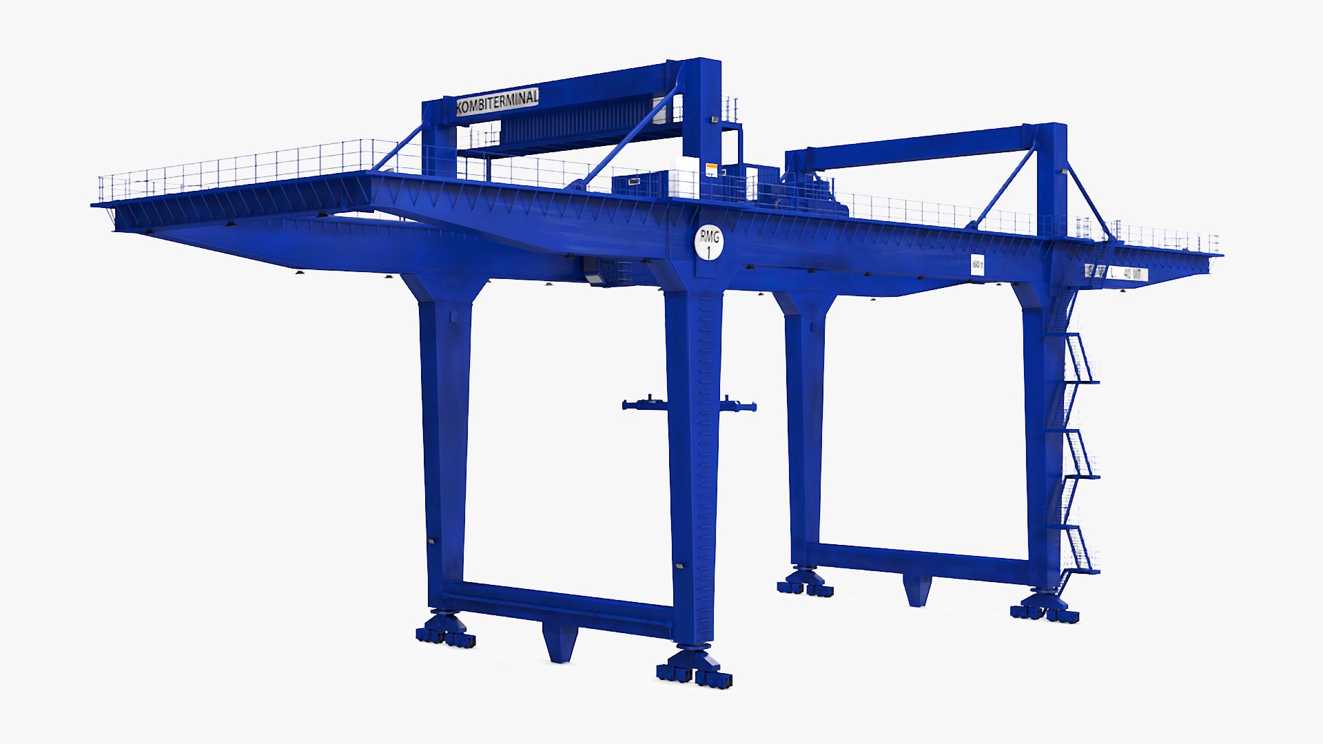3D Gantry Crane Industrial - TurboSquid 2291248