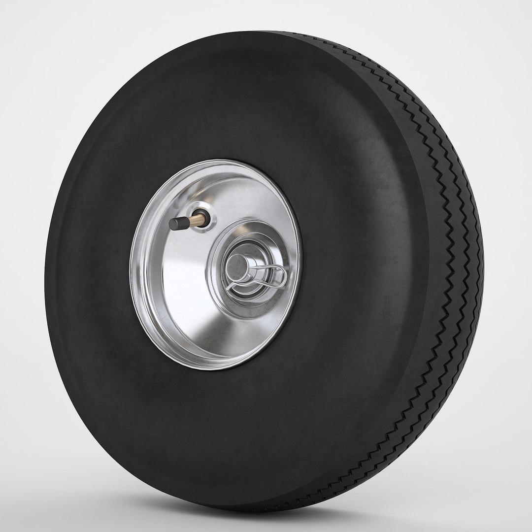 3D Hand Truck Cart Wheel 01 Model TurboSquid 2189772