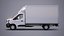 Renault Master 2025 Lift Gate Box Truck 3D Model 3D model
