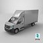 Renault Master 2025 Lift Gate Box Truck 3D Model 3D model