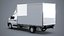 Renault Master 2025 Lift Gate Box Truck 3D Model 3D model