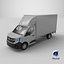 Renault Master 2025 Lift Gate Box Truck 3D Model 3D model