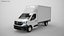 Renault Master 2025 Lift Gate Box Truck 3D Model 3D model