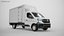 Renault Master 2025 Lift Gate Box Truck 3D Model 3D model