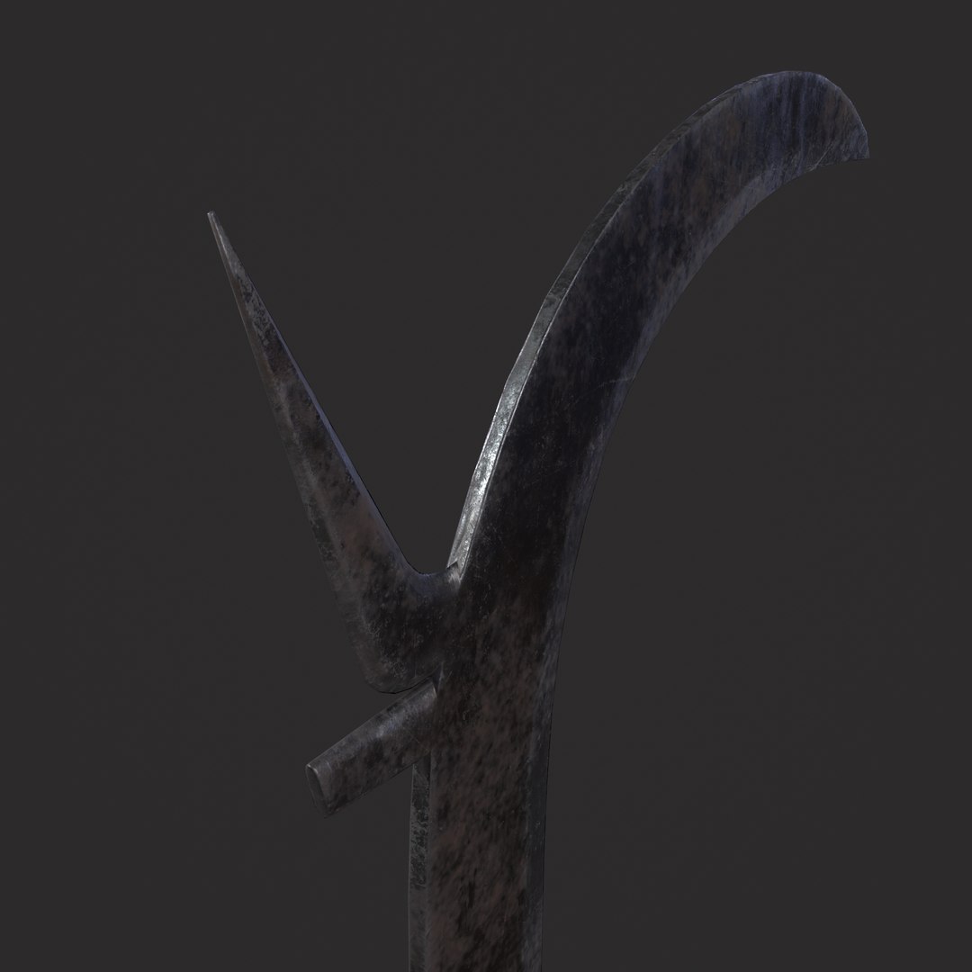 Billhook 3D model - TurboSquid 1842234