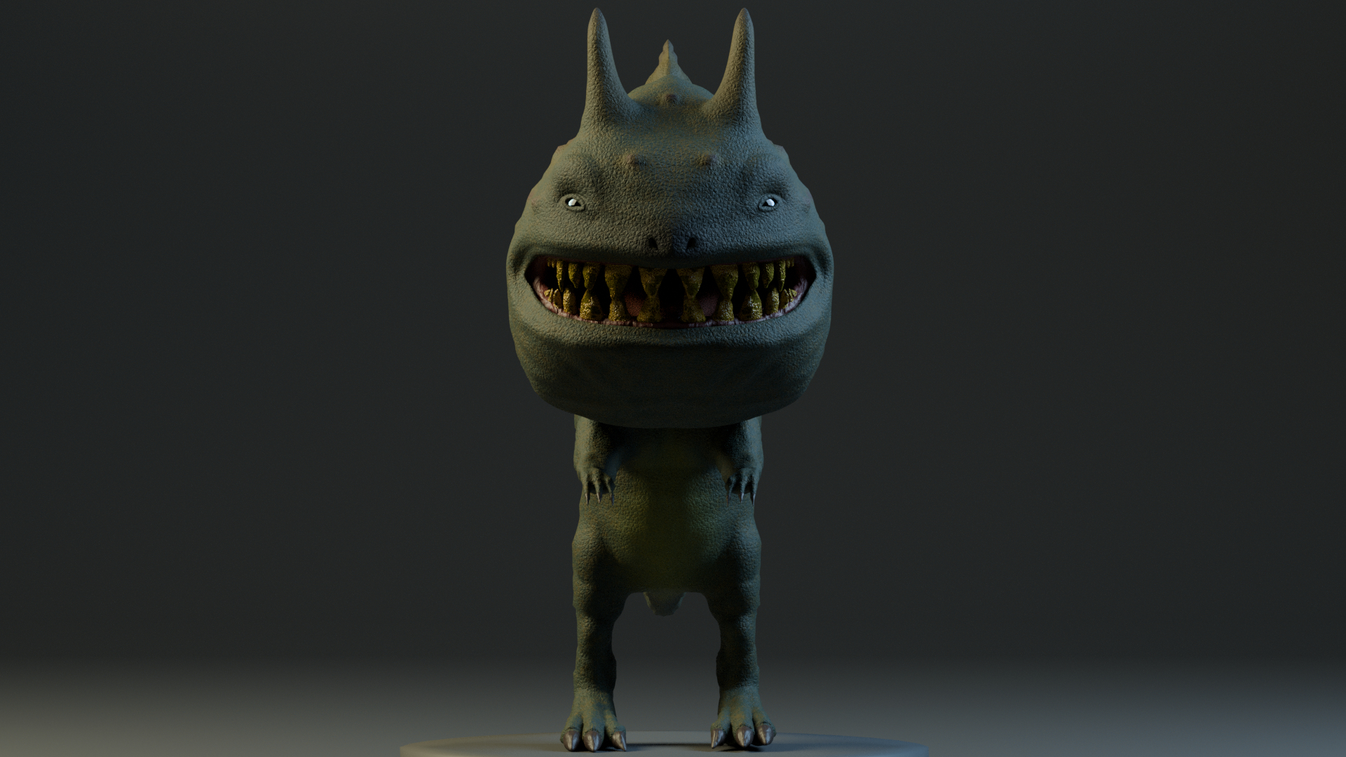 Realistic Monster Game-Ready Animated Low-poly 3D Model(1) 3D ...