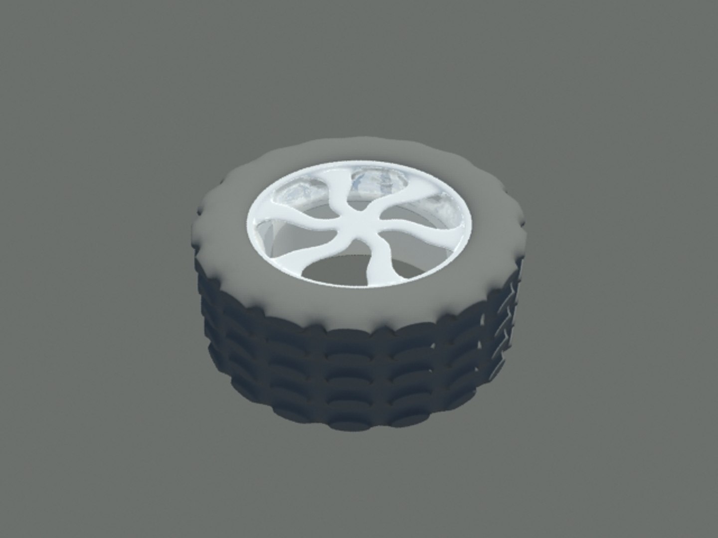 Wheel Off-road 3d Model