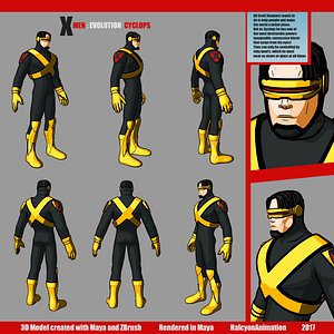 X-Men 3D Models for Download | TurboSquid