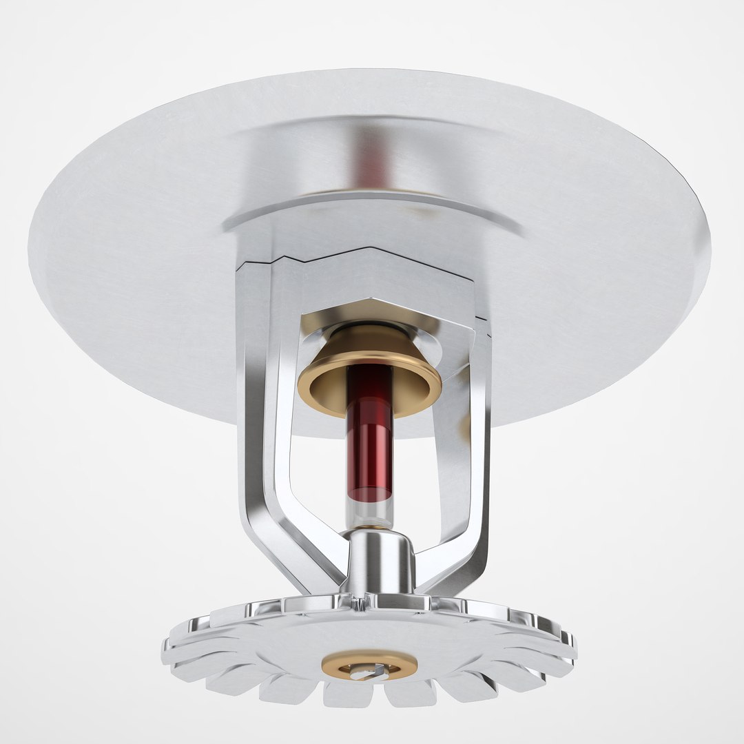 Fire Sprinkler Heads 01 3D Model - TurboSquid 1778244