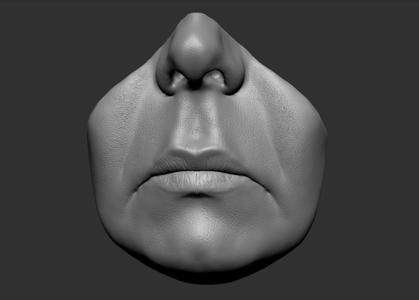 3d Beaty Lips Model