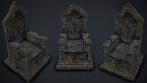 Celtic Stone Throne - 2K DARK