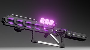 3D Xenon Railgun