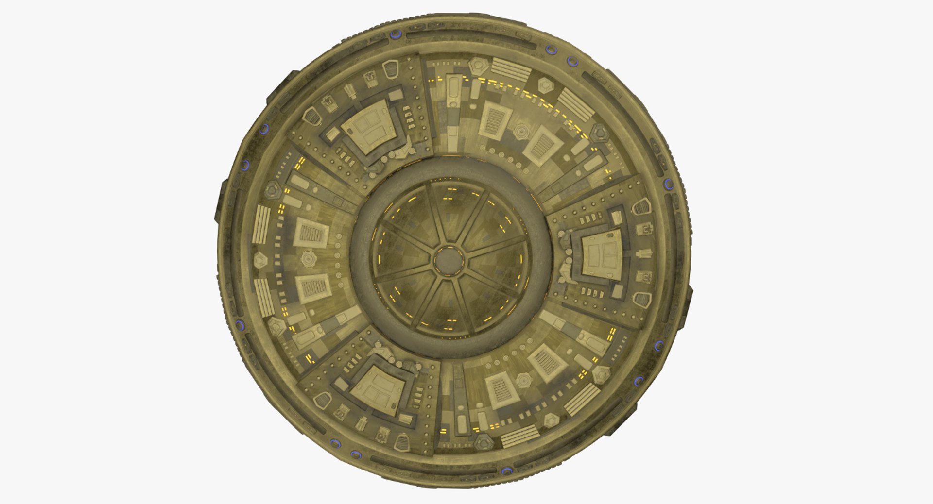 Dalek Command Saucer Pbr 3D Model - TurboSquid 1410797