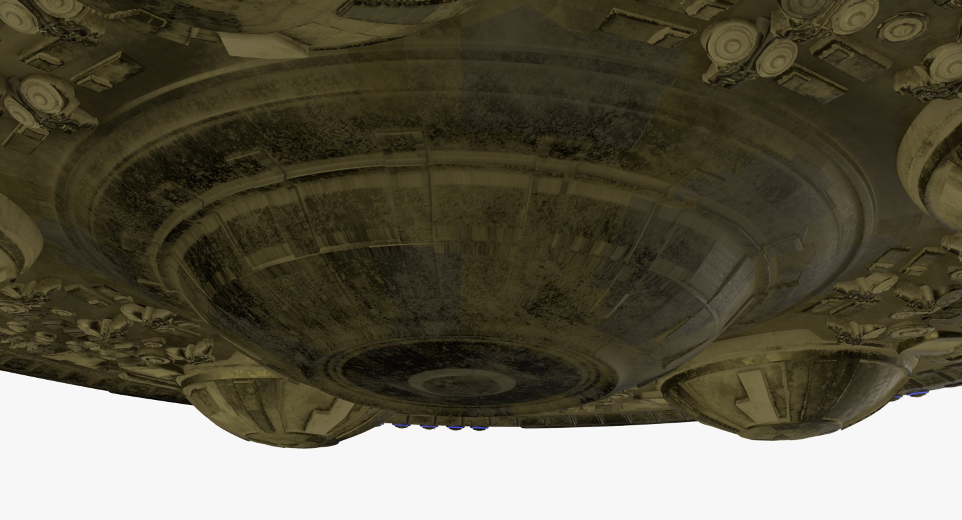 Dalek Command Saucer Pbr 3D Model - TurboSquid 1410797
