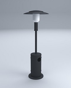 3D patio heater
