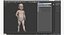 Baby Boy Walking Pose Modelo 3D