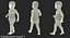 Baby Boy Walking Pose Modelo 3D