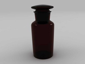 reagent bottle 500ml 3d 3ds