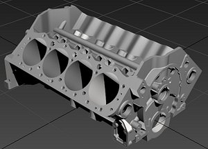 V8 Engine Block