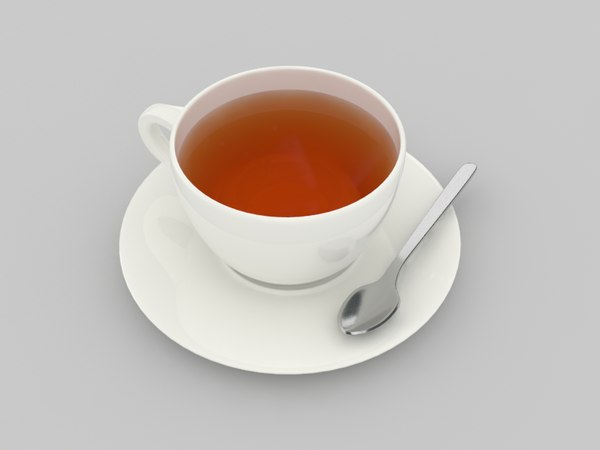 tea cup 3d model