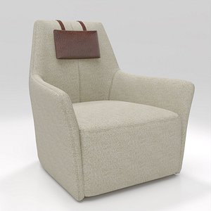 Alexander Armchair 3D Model