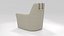 Alexander Armchair 3D Model