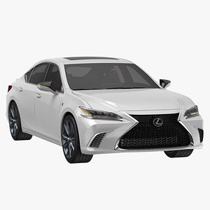 3D Lexus ES 350 F Sport