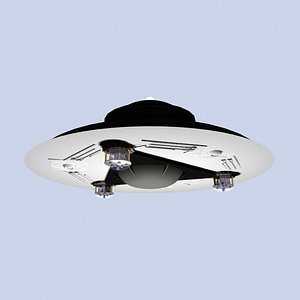 3d model adamski ufo