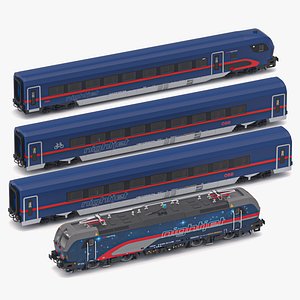 Passenger Train OBB Nightjet Collection 2